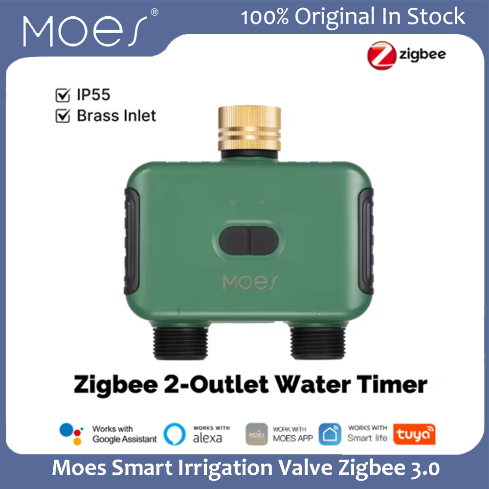 Smart Garden Kitchen - Moes Tuya Smart Bewässerungsventil Sprinkler-Wassertimer Zigbee