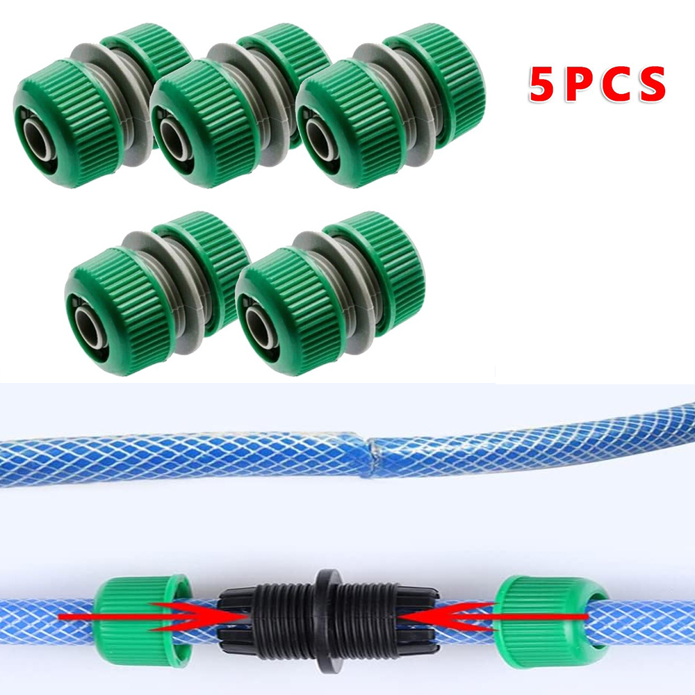 Smart Garden Hose - 5 Stück Schlauchverbinder Schnellverbindungsset Reparaturzubehör für