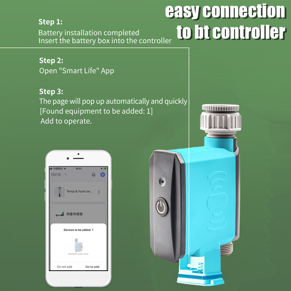 Wifi Irrigation Timer - Intelligente Smartphone Wifi BT Bewässerung Controller