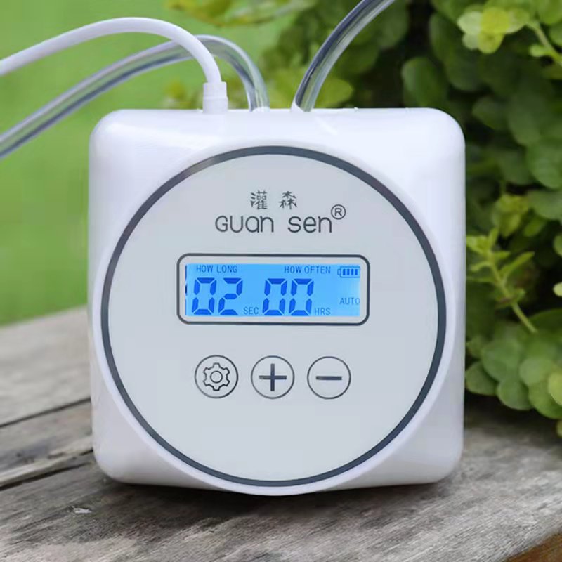 Smart Garden Herb - Neues intelligentes Tropfbewässerungs-Wasserpumpen-Timer-System Garten pflanze automatische