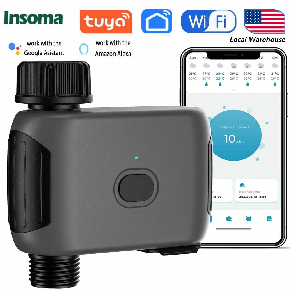 Smart Garden Kitchen - INSOMA Automatische Pflanzenbewässerung Smart WLAN Sprinkler-Timer
