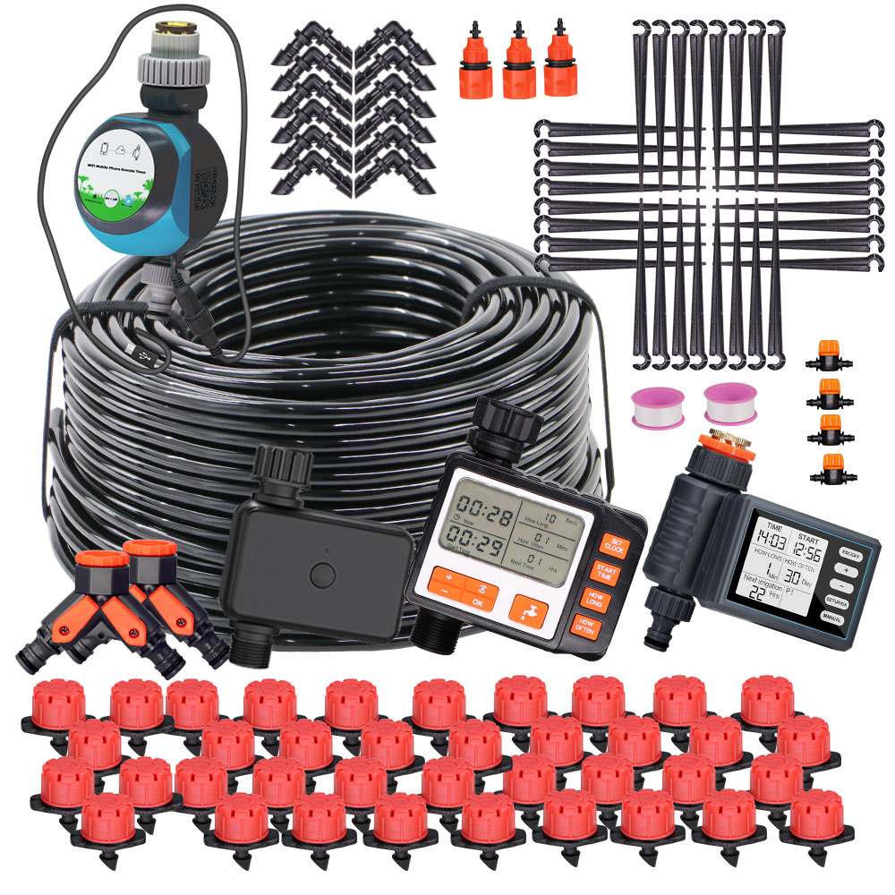 Smart Garden Herb - 50-5m 1/4 ''Schlauch verstellbare Tropfer automatisches
