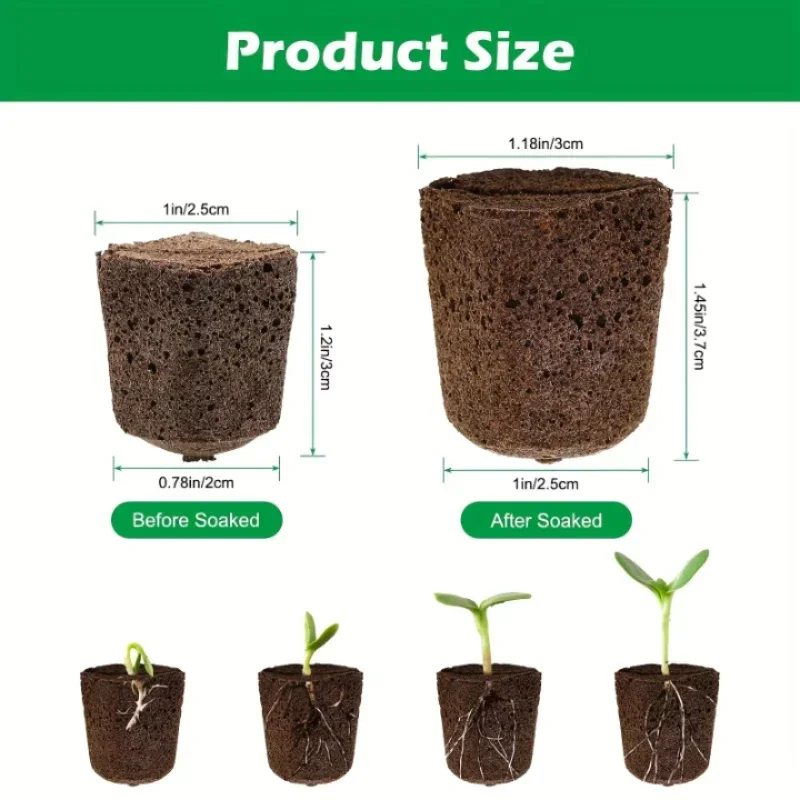 Hydroponic Grow Pod - Setzling-Starter-Schwamm-Kit für Hydroponische Indoor-Gartensysteme, mit Wachstumsschwämmen