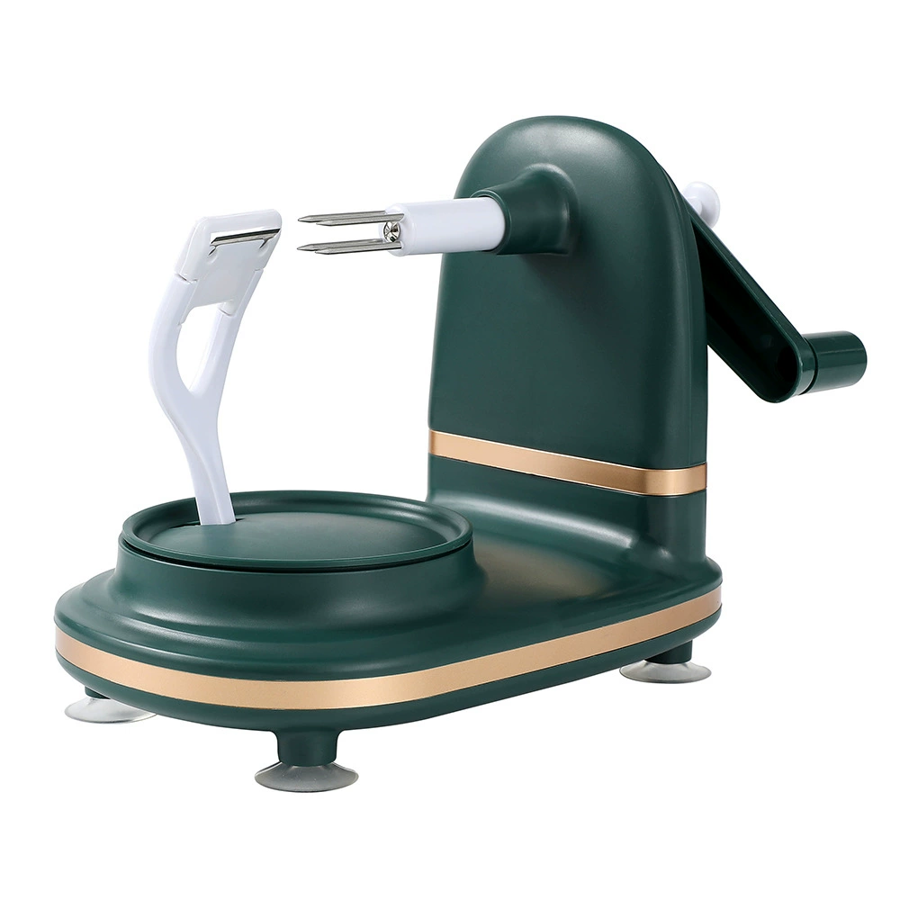 Smart Garden Kitchen - Manueller Obstschäler, Haushalts-Automatikschaber, Obstschäler mit Edelstahlklinge,