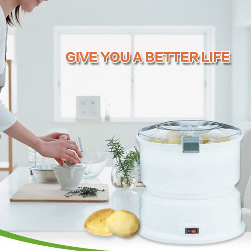 Smart Garden Kitchen - KOTUMY Elektrischer Kartoffelschäler, automatische Kartoffelschälmaschine, Kartoffelschäler,