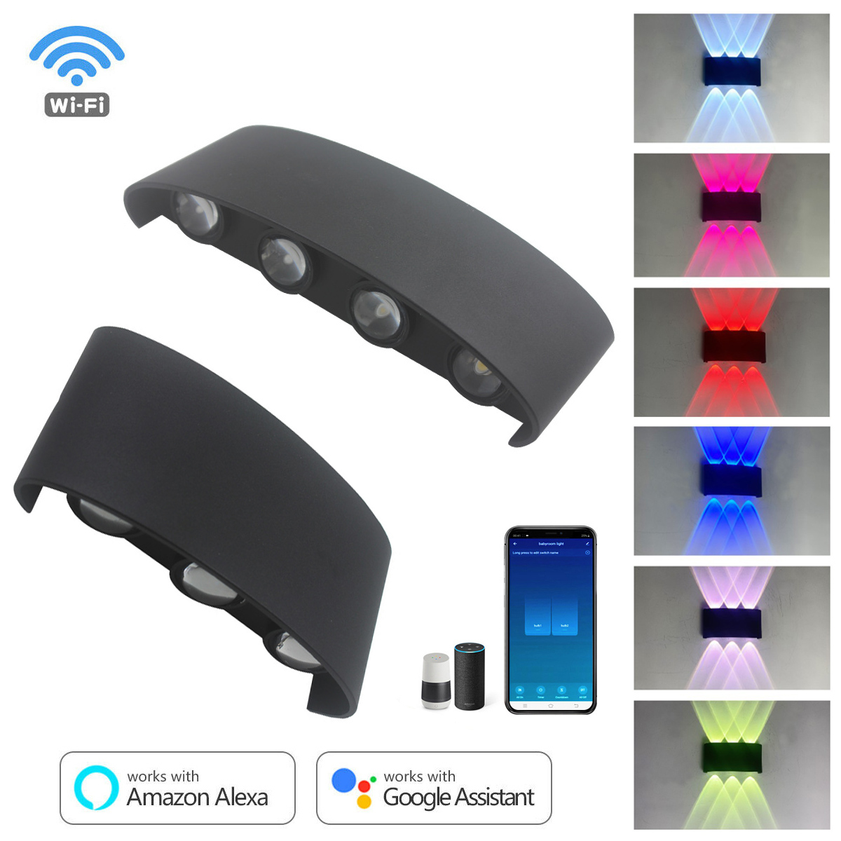 6W 8W RGBW Up Down LED Wandleu – Smart Garden Rooms Bewertung und Preis