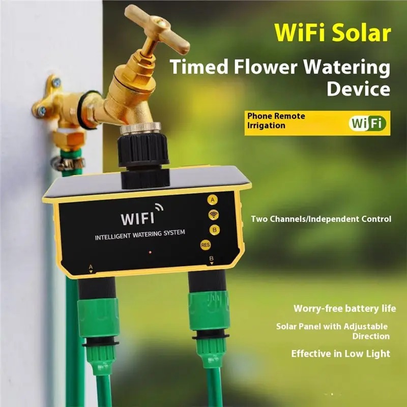 1/2 Ausgänge WLAN Solar-Bewäss – Wifi Irrigation Timer Bewertung und Preis