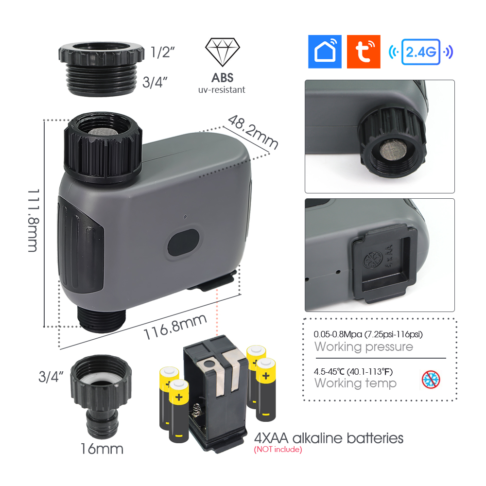 Tuya Smart Wifi Timer – Fernge – Wifi Irrigation Timer Bewertung und Preis