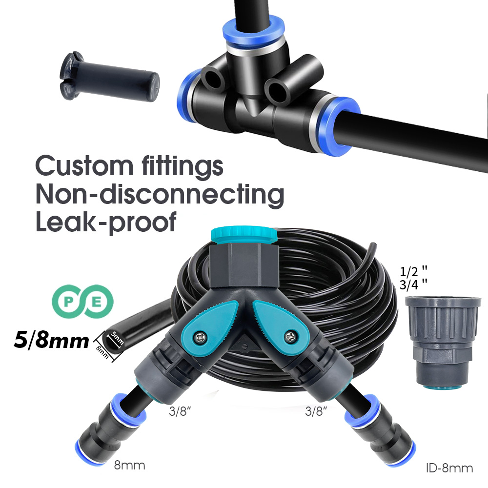 Garten-Sprühset mit 5/8mm PE-S – Smart Garden Hose Bewertung und Preis