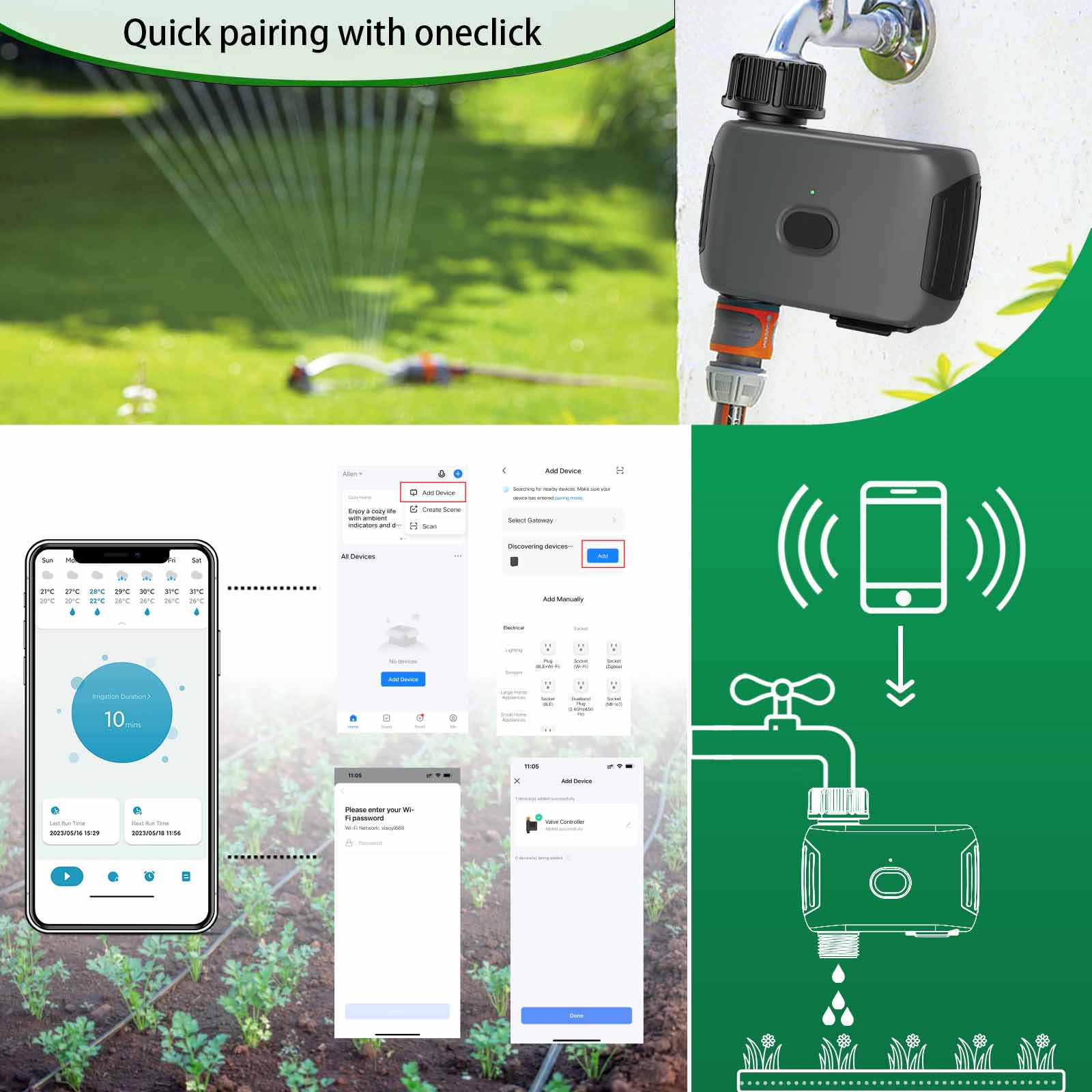 INSOMA Automatische Pflanzenbe – Smart Garden Kitchen Bewertung und Preis