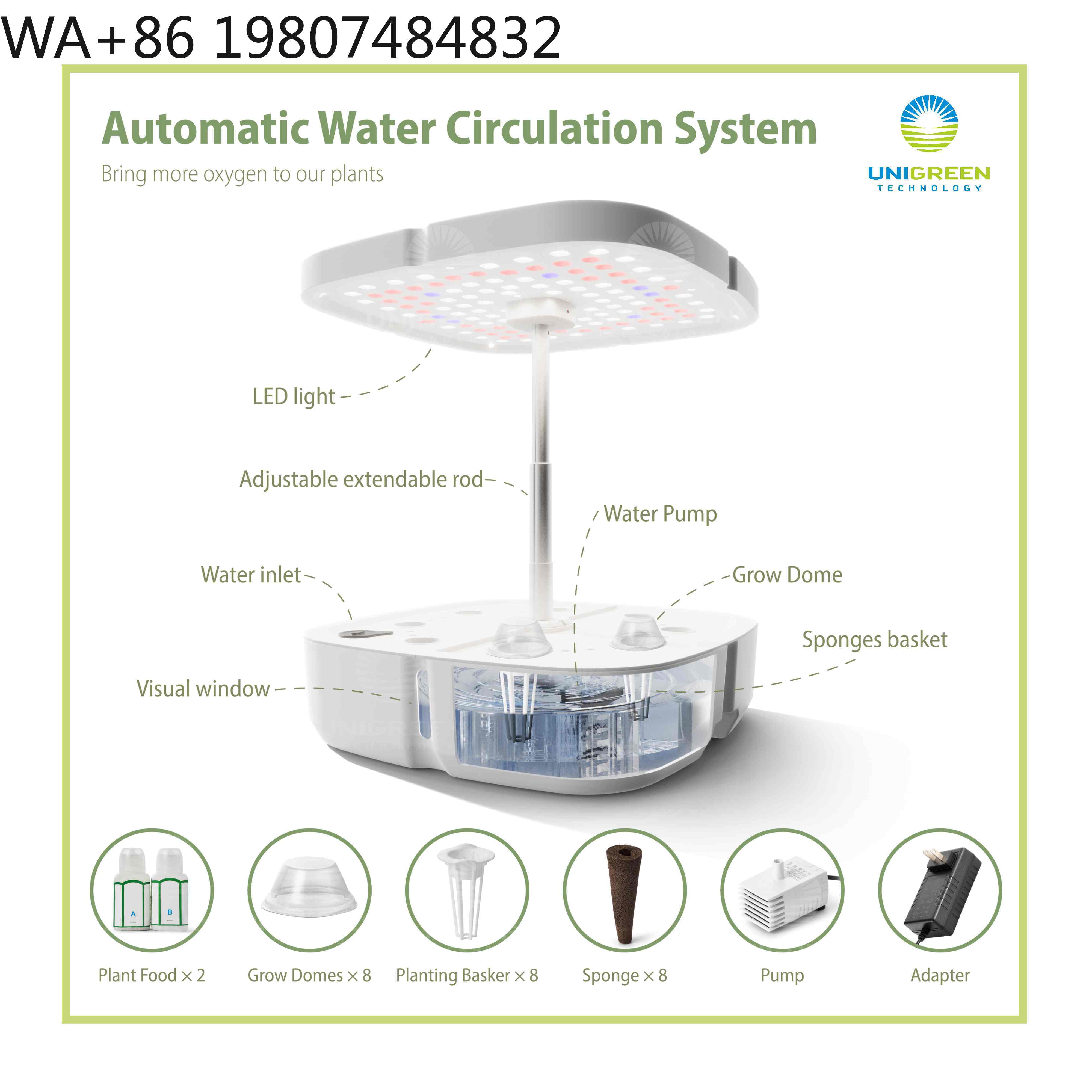 8-Pod Mini-Hydrokultur-Anzucht – Hydroponic Grow Pod Bewertung und Preis