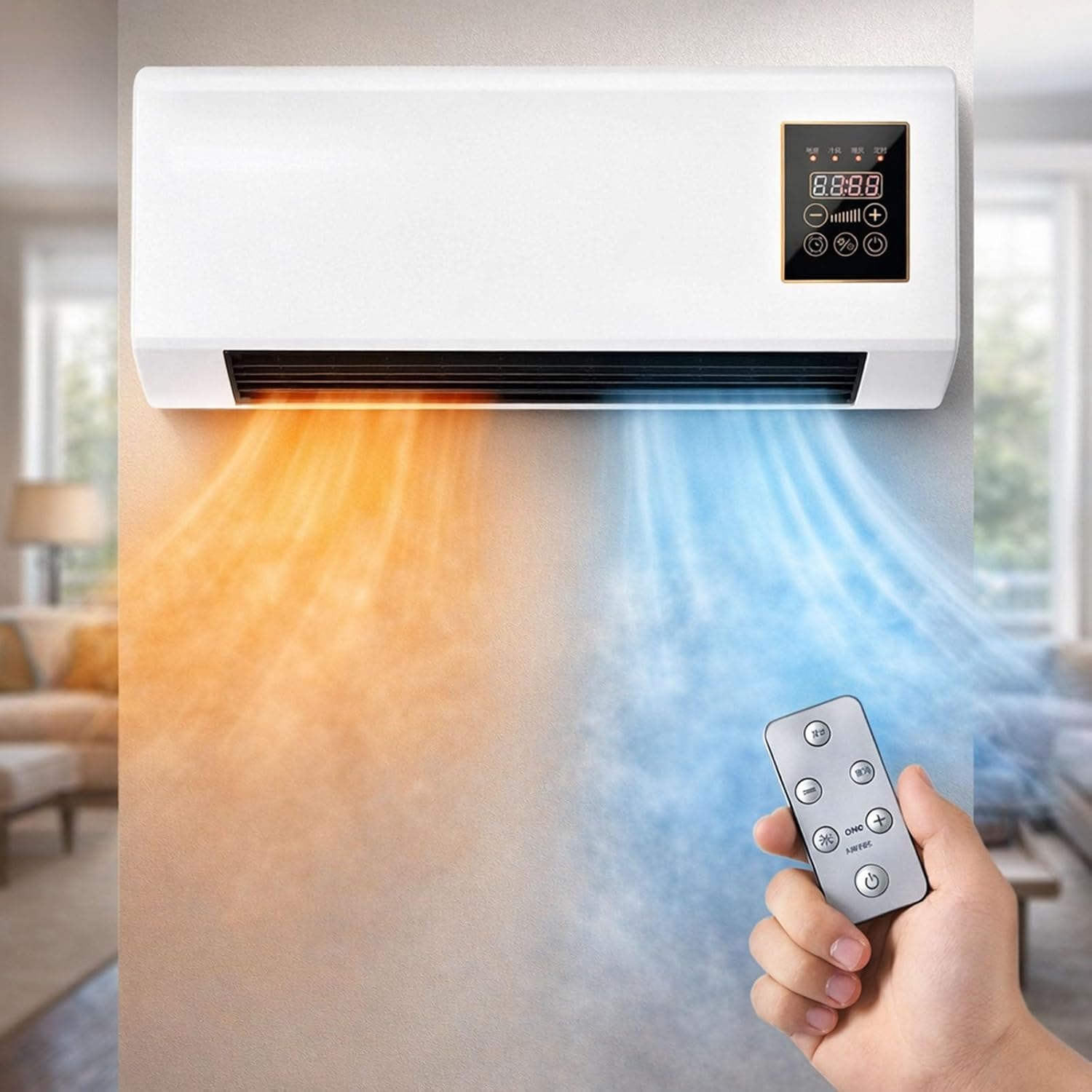 Tragbarer wandmontierter Klima – Smart Garden Rooms Bewertung und Preis