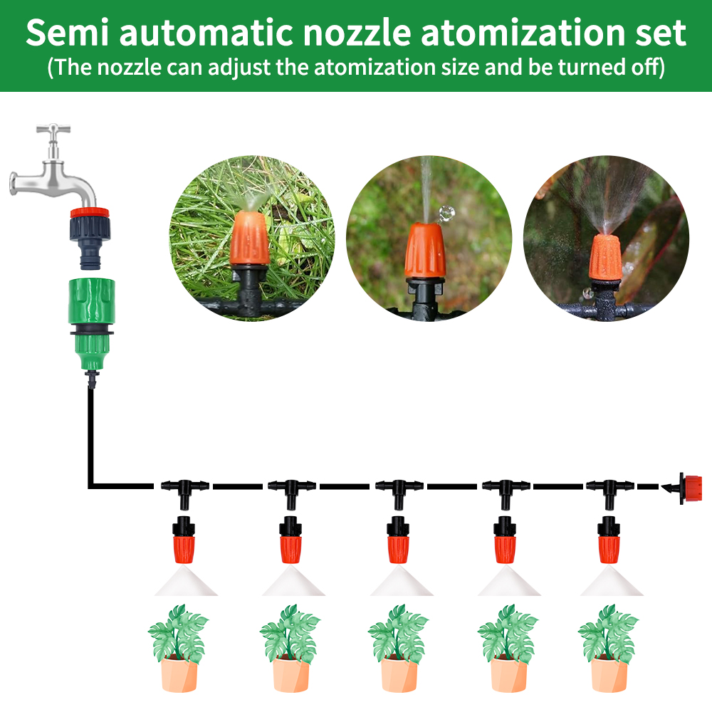 Nebeldüsen-Bewässerungsset, 5  – Smart Garden Herb Bewertung und Preis