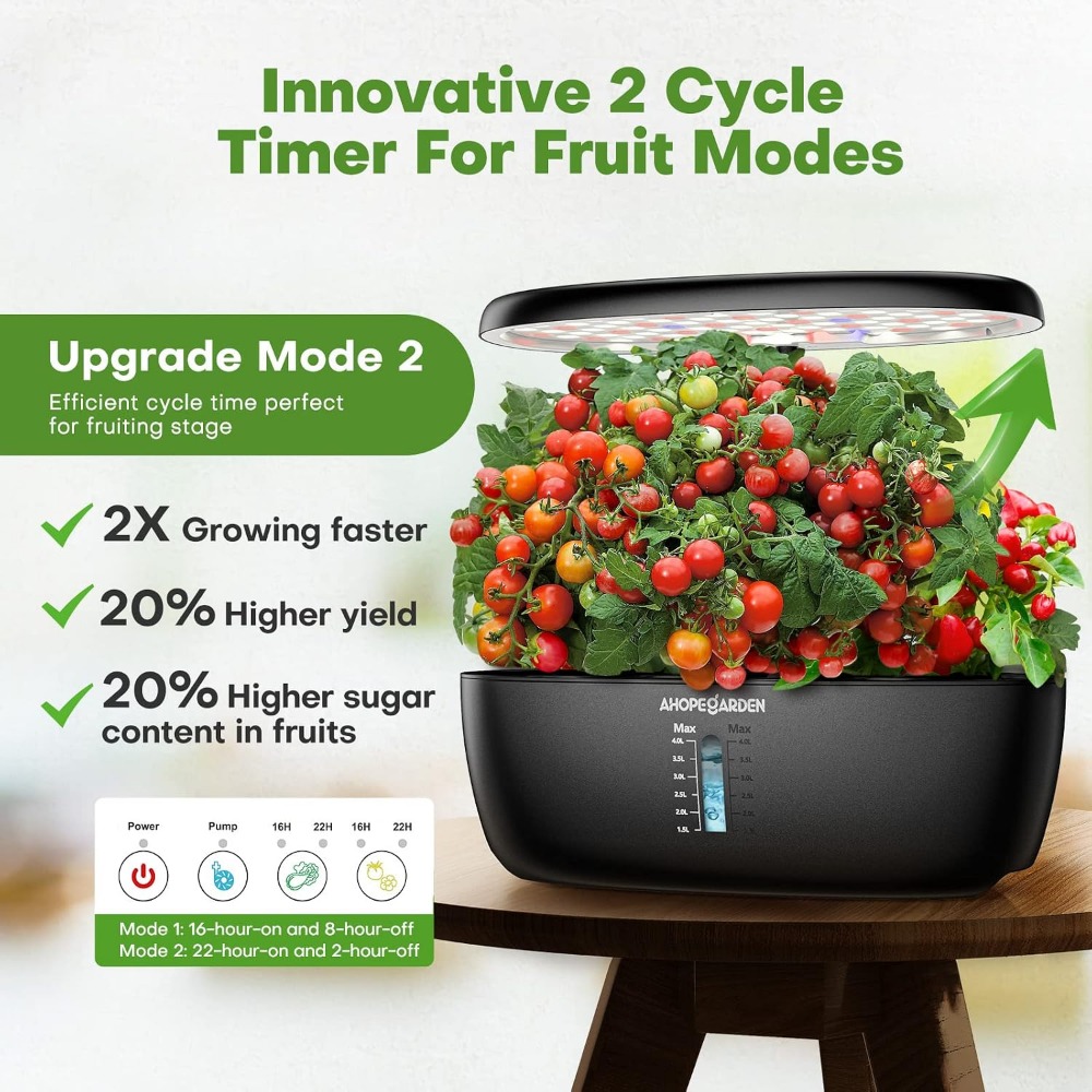 12-Pod Hydroponischer Garten m – Hydroponic Grow Pod Bewertung und Preis
