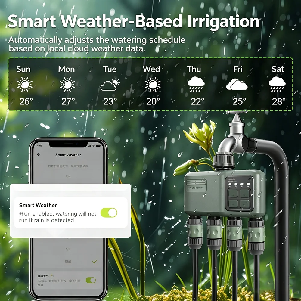 WLAN RF433 Smart Garten-Sprink – Wifi Irrigation Timer Bewertung und Preis