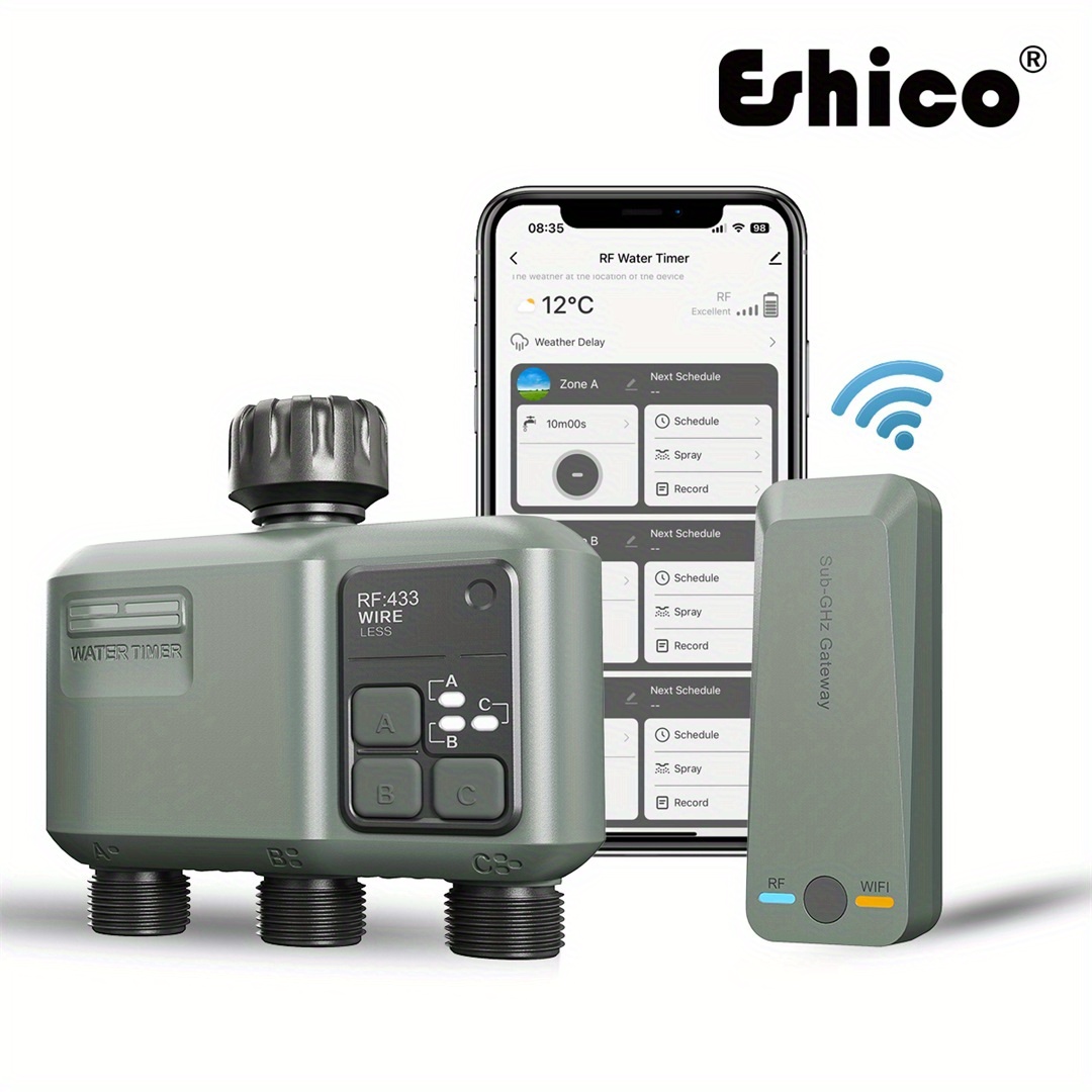 Eshico Smart Sprinkler Timer:  – Wifi Irrigation Timer Bewertung und Preis