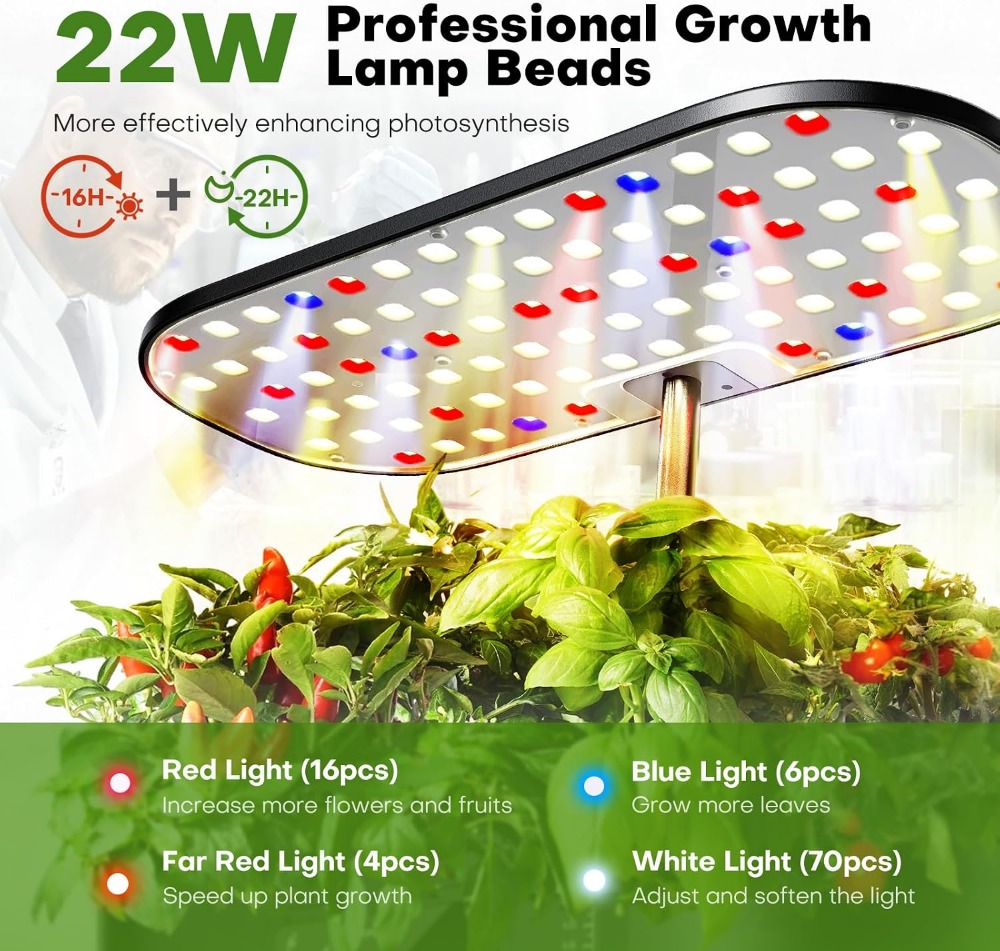 12-Pod Indoor-Hydroponik-Garte – Hydroponic Grow Pod Bewertung und Preis