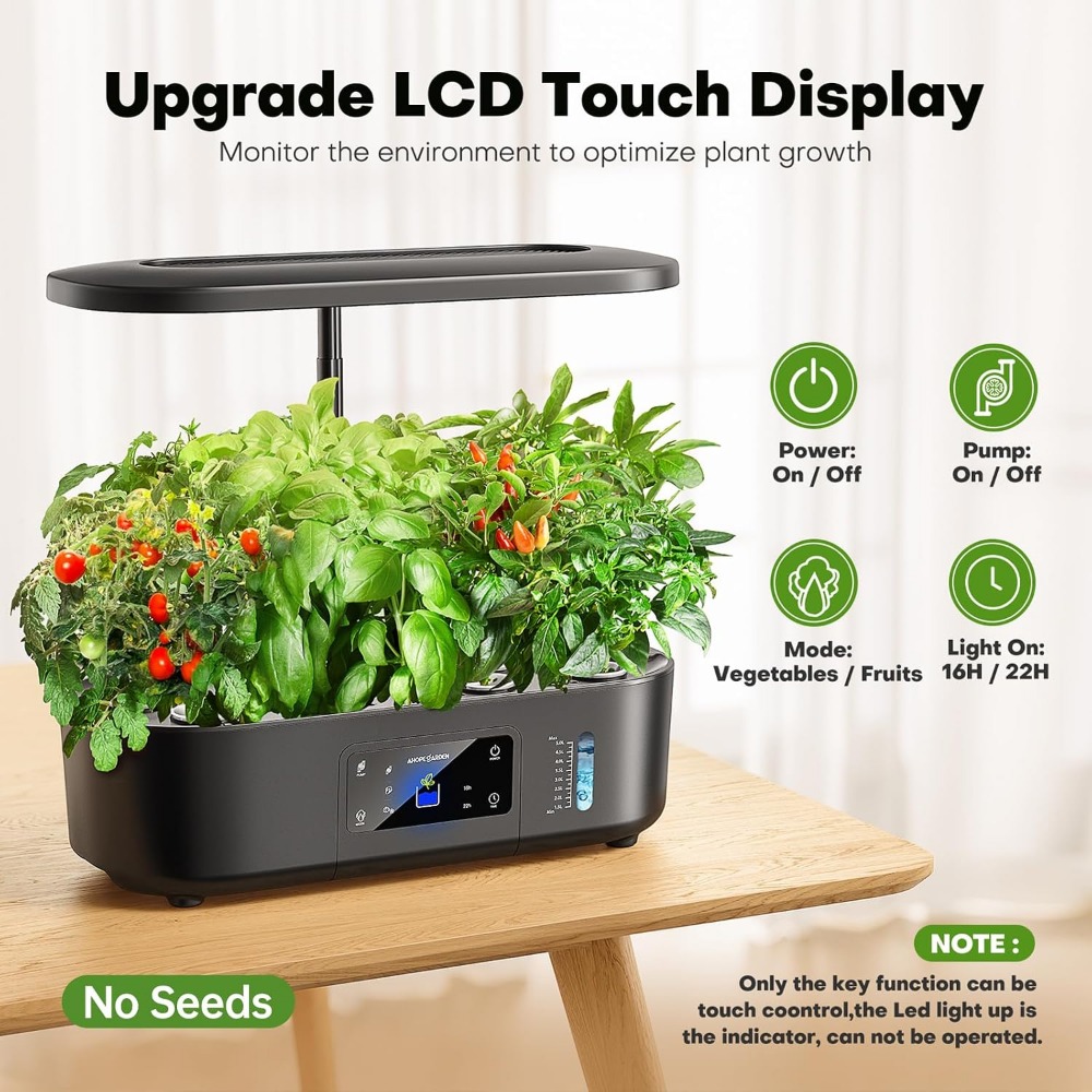 12-Pod Indoor-Hydroponik-Garte – Hydroponic Grow Pod Bewertung und Preis
