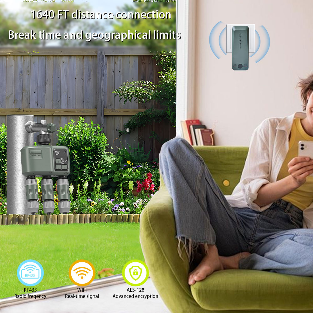 Tuya Wifi+RF433 3-Wege-Wassert – Wifi Irrigation Timer Bewertung und Preis