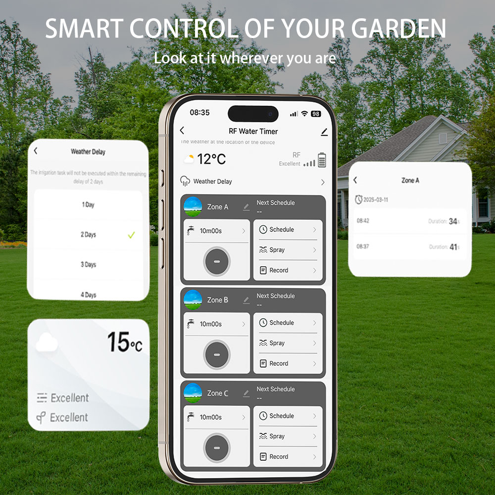 Tuya Wifi+RF433 3-Wege-Wassert – Wifi Irrigation Timer Bewertung und Preis
