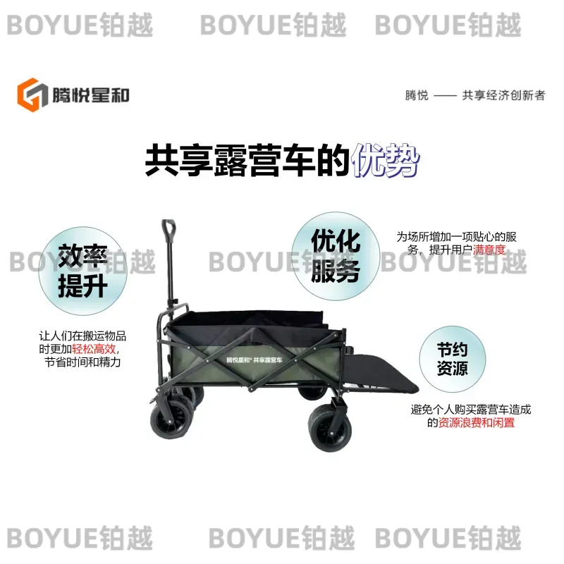 Tragbarer Klappbarer Campingwa – Smart Garden Cart Bewertung und Preis